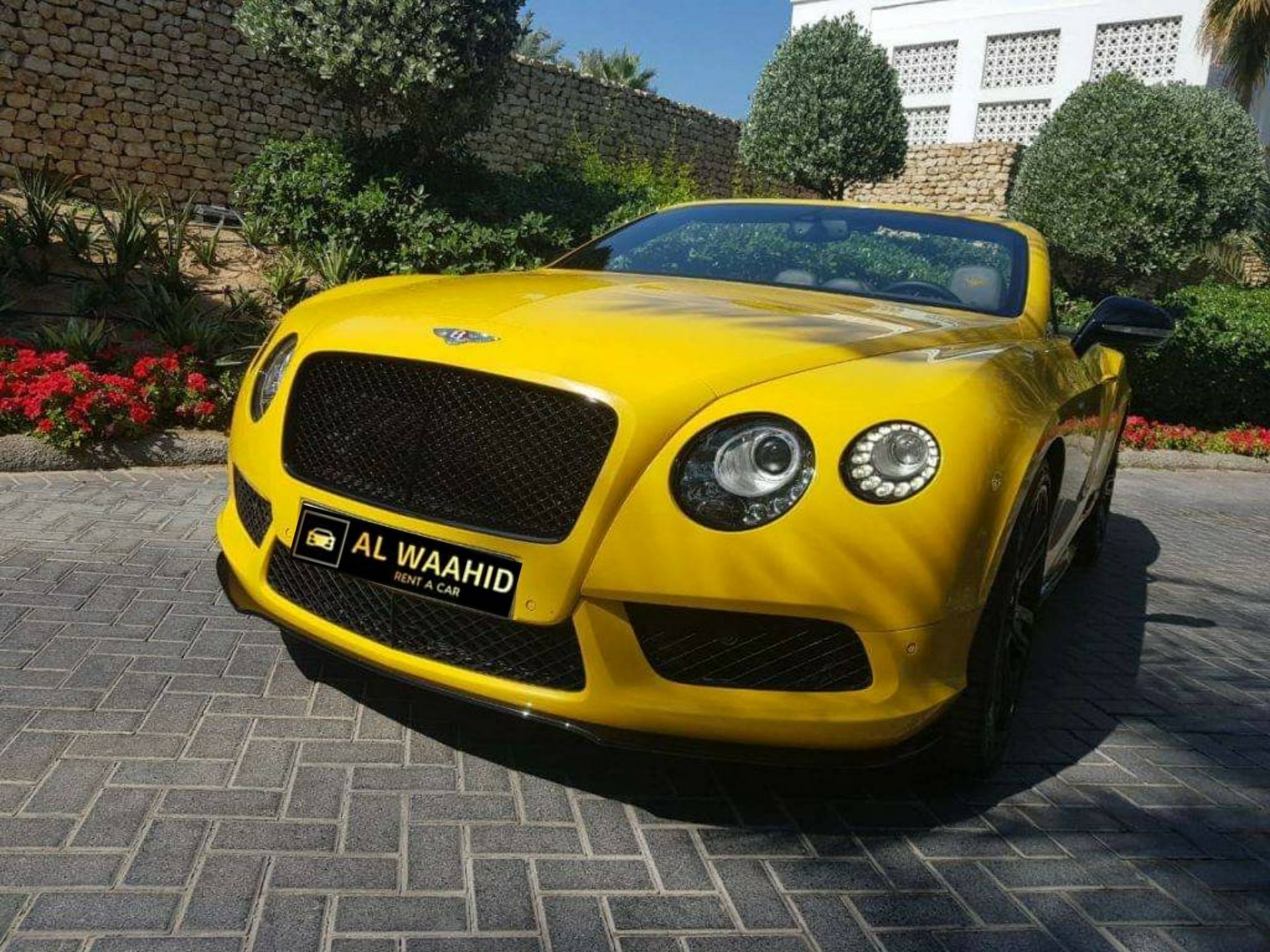 Bentley Continental GT Convertible Rental Dubai Luxury Car Rental