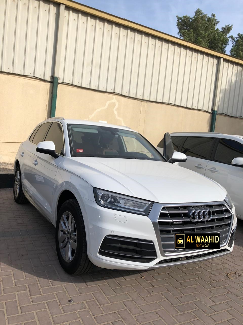 Audi Q5 2018  rental dubai  alwaahid rental dubai