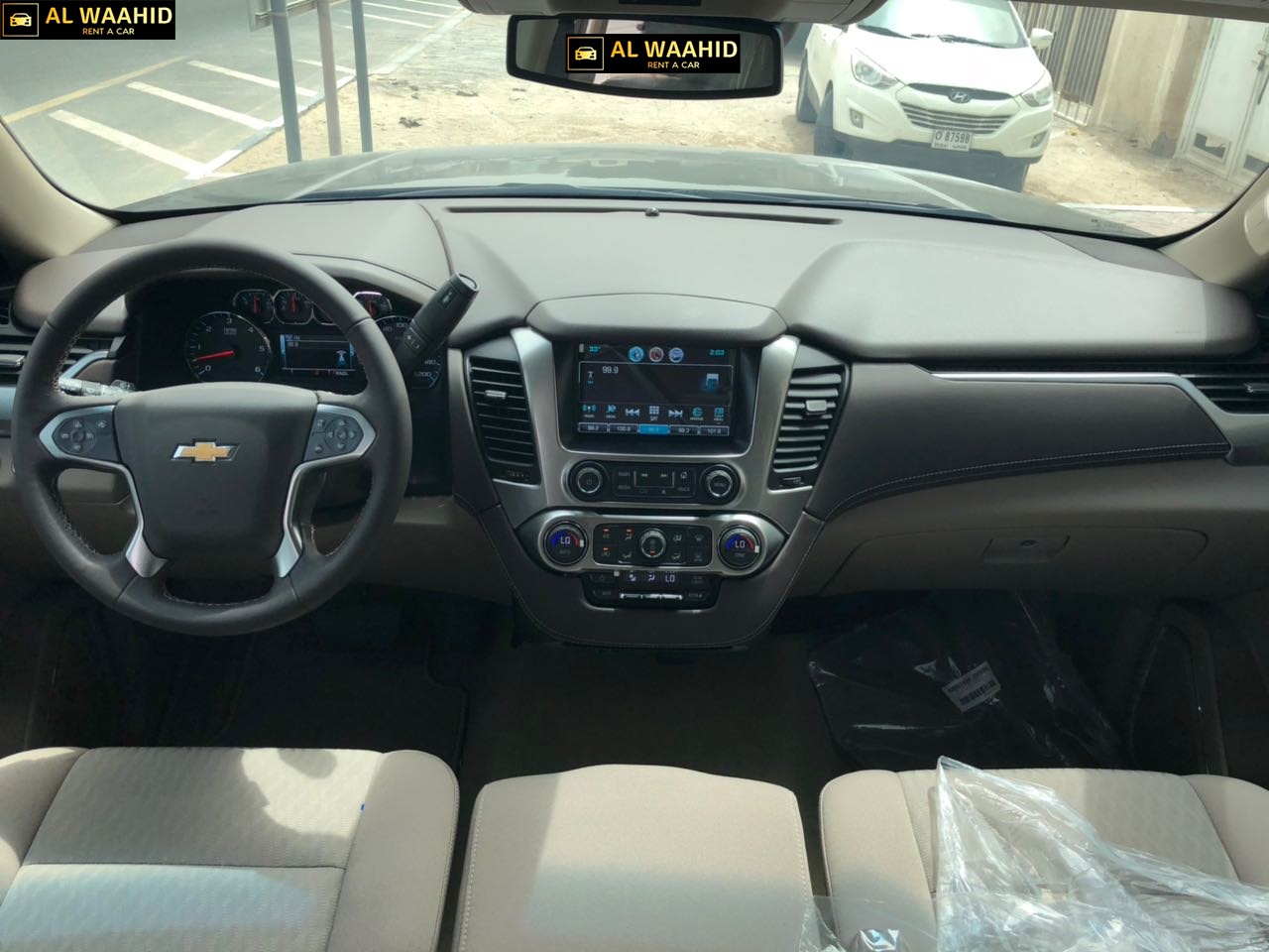 Chevrolet Tahoe 2018 luxury car rental dubai alwaahid rent a car