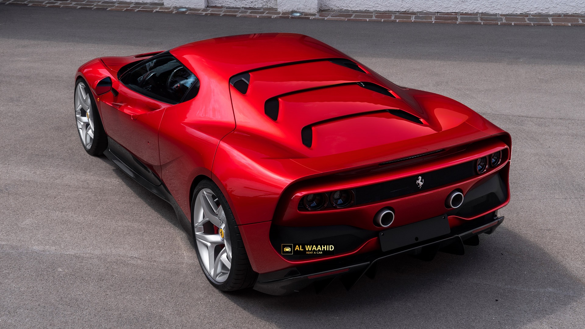 Ferrari SP38 2018 rental dubai