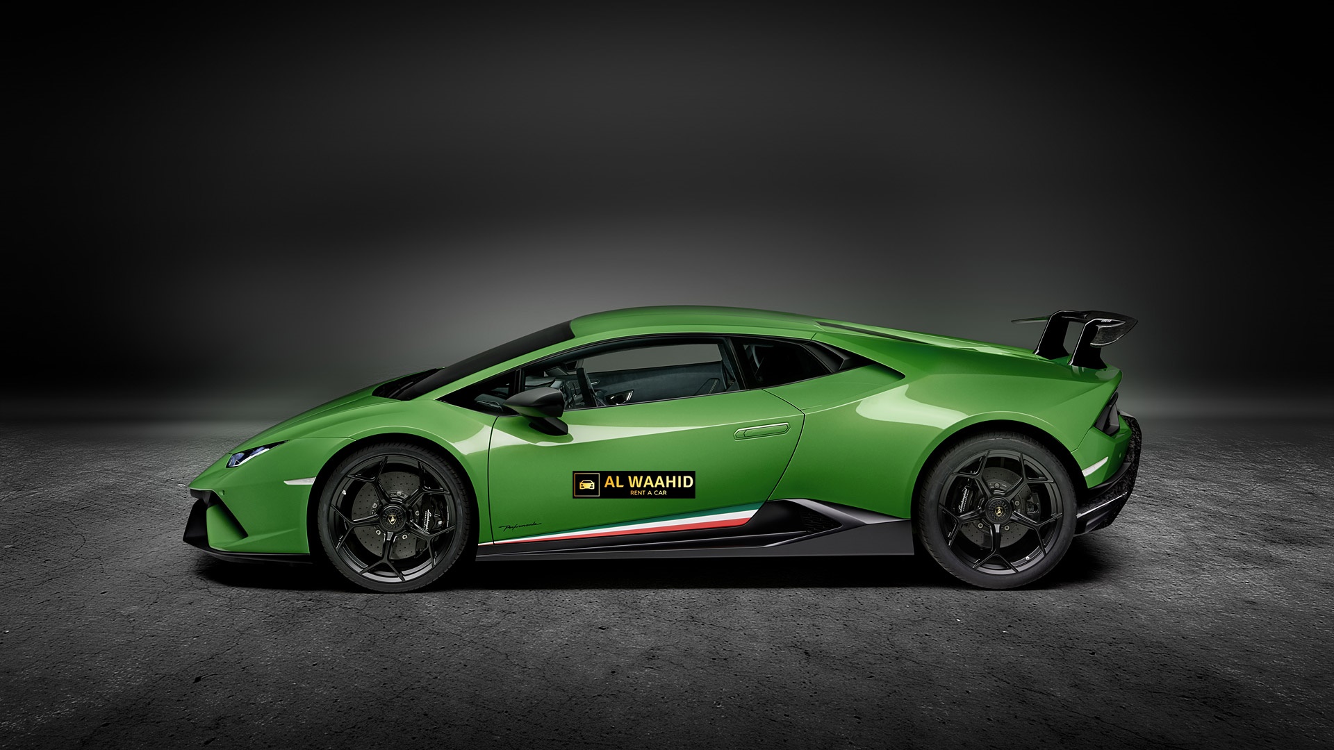 Lamborghini Huracan Performante 2018 rental dubai luxury cars alwaheed rental