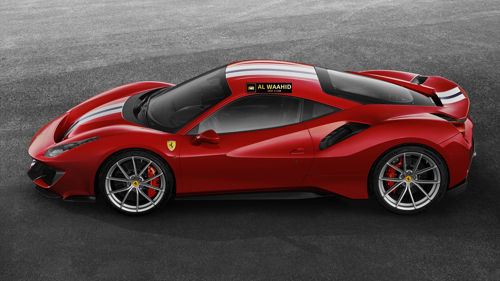 Ferrari 488 Pista 2019 rental dubai luxury cars rental dubai
