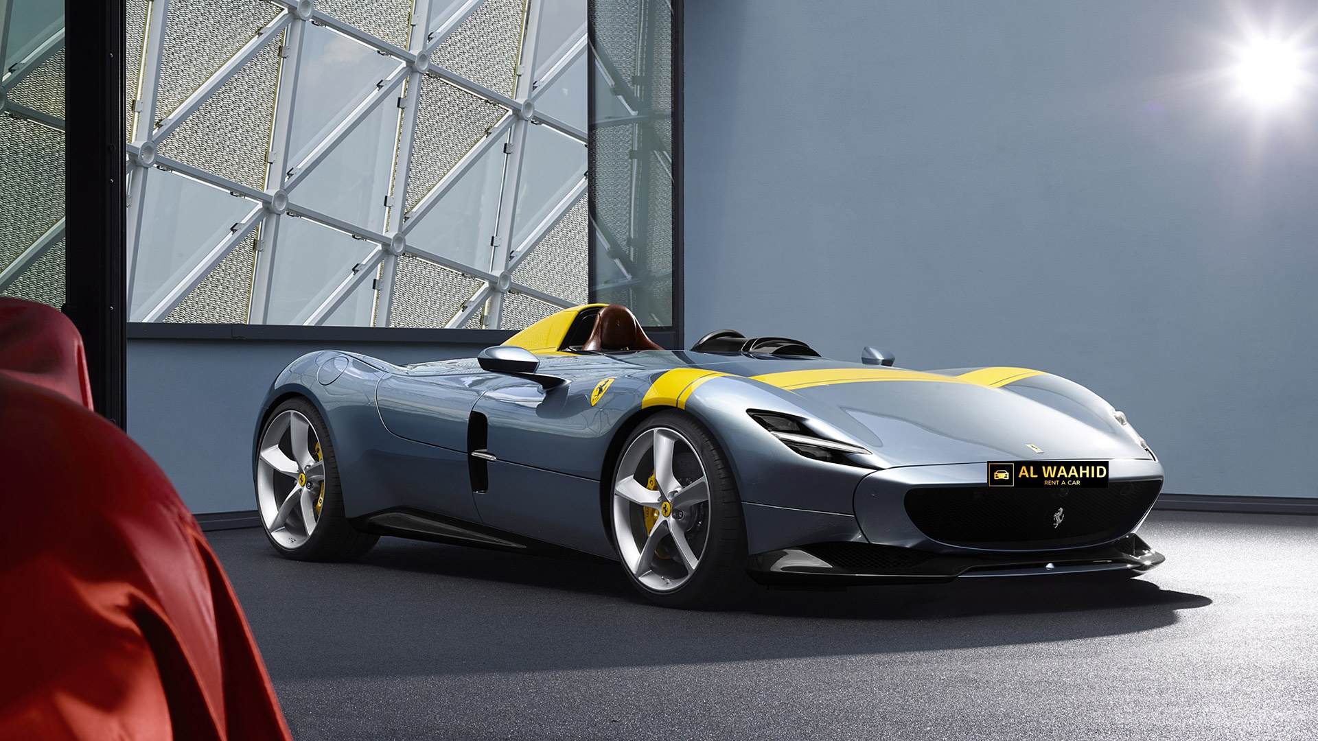2019 Ferrari Monza SP1 rental dubai luxury cars rental dubai
